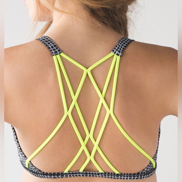 lululemon athletica Tops - Lululemon Free to be Zen Bra fall net ray 8